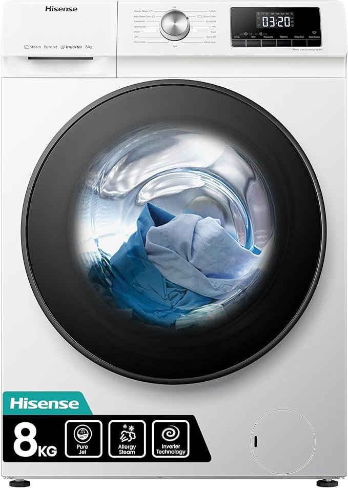 Why the Hisense 3 Series WFQA8014EVJM is One of the Best Washing Machines You Can Buy in 2025